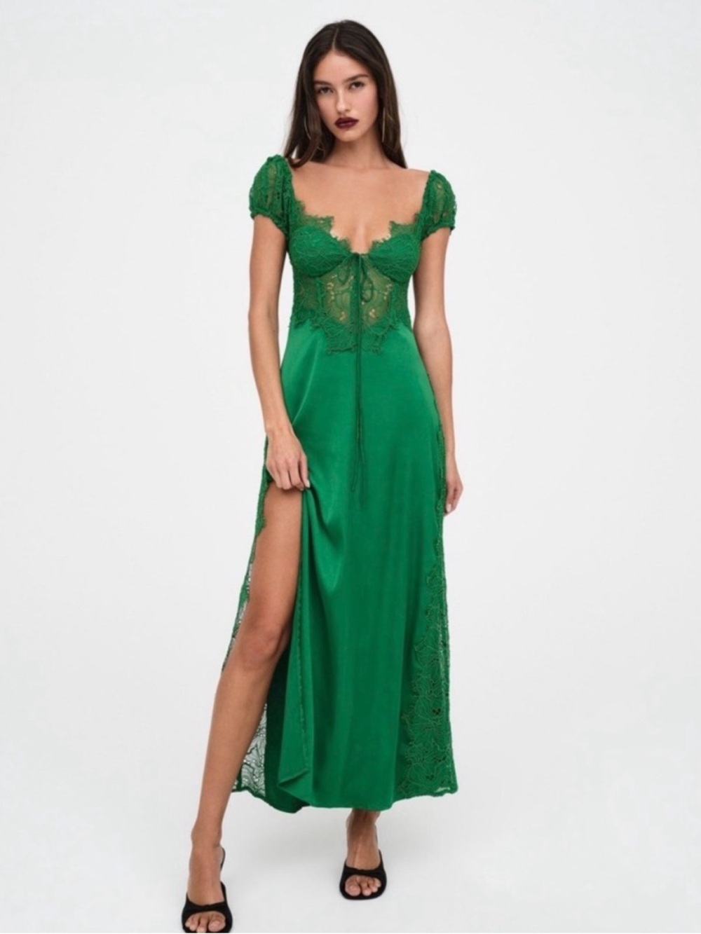 For Love & Lemons Casey Maxi Dress